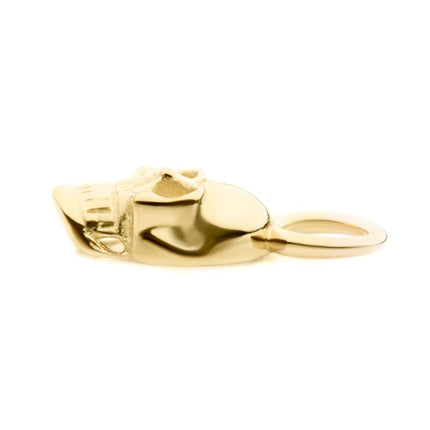 Invictus 14Kt Yellow Gold Skull Charm