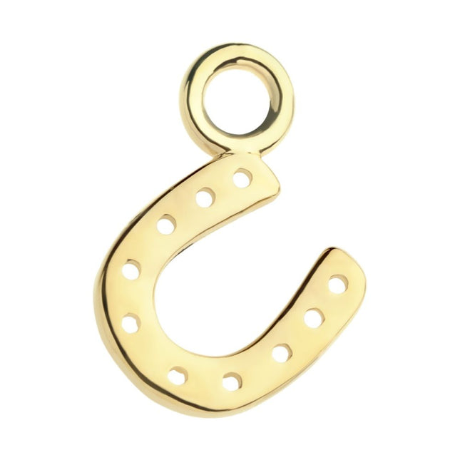 Invictus 14Kt Yellow Gold Horseshoe Charm