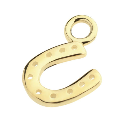 Invictus 14Kt Yellow Gold Horseshoe Charm