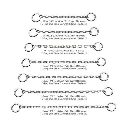 Invictus 14Kt Gold Rolo Chain with Ring