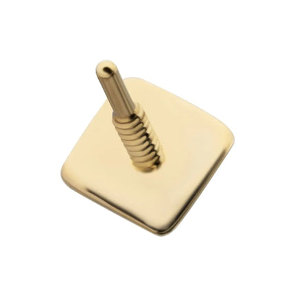 Invictus 14Kt Yellow Gold M0.8 Internally Threaded Pyramid Top