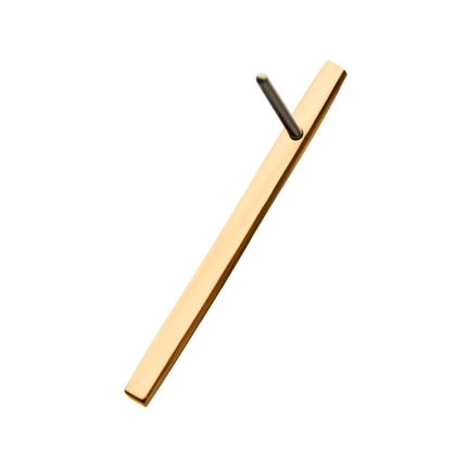 Invictus 14kt Gold Threadless Bar Top