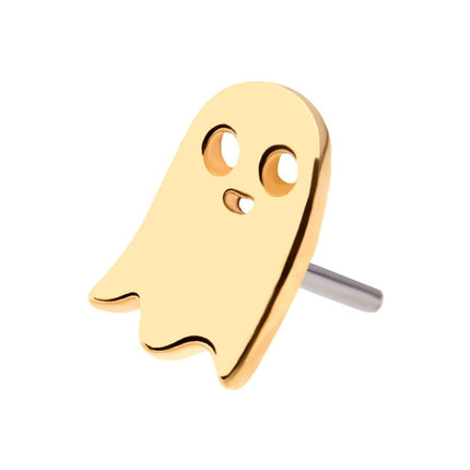 Invictus 14Kt Gold Threadless with Ghost Top