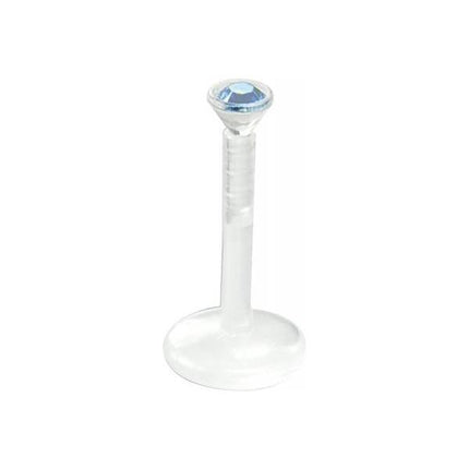 Bioplast Jewelled Clear Stem Labrets