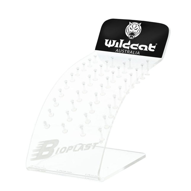 Bioplast Labret with Clear Disc Unit Length