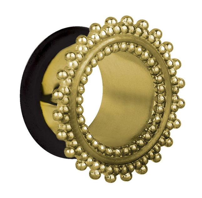 Ornate Cast Brass Single Flared Eyelet 3