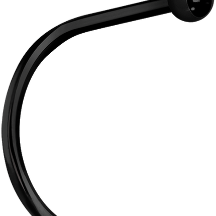 Black Steel Ball Nose Studs