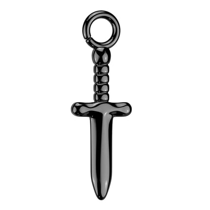 Implant Grade Titanium Dagger Dangle
