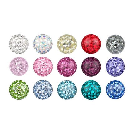 Steel Basicline Sealed Multi Jewelled Clip in Ball