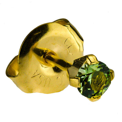 24ct Gold Plate Clawset Birthstone Regular