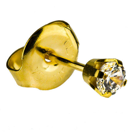 9ct Gold Regular Cubic Zirconia