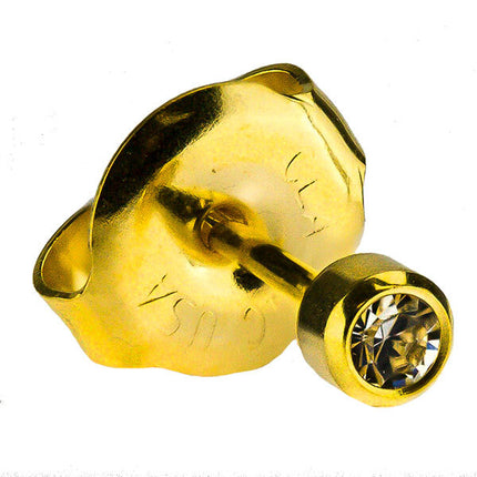 24ct Gold Plate Bezelset Mini