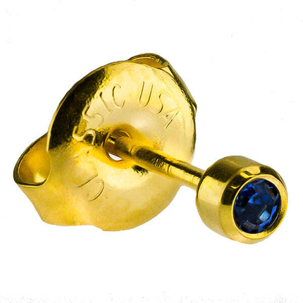 24ct Gold Plate Bezelset Mini