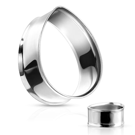 Steel Tear Drop Double Flared Tunnels