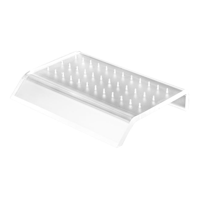 Elstern Frosted Acrylic Externally Threaded Display