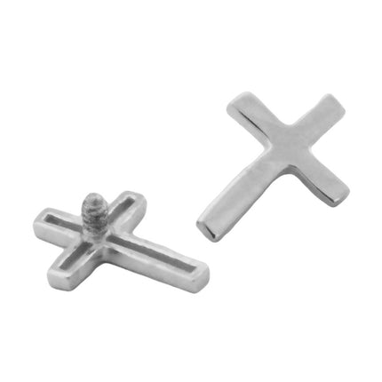 14k White or 14k Yellow Gold Cross Internal Attachment
