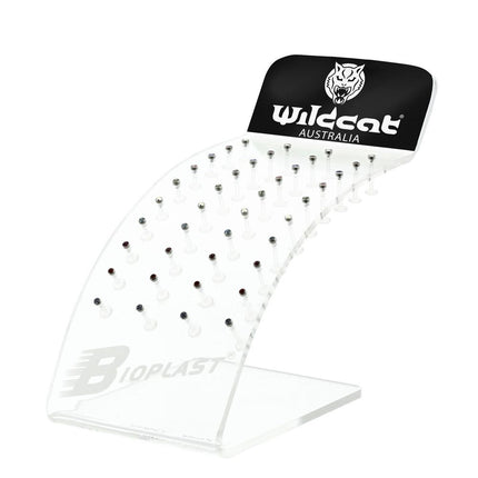 Bioplast Labret with 2mm Jewelled Disc Unit