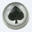 Screw On Picture Ball Spade