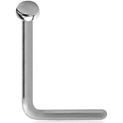 Pin Head Steel Nose Stud Dog Leg