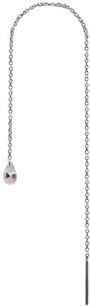 Surgical Steel Threader Chain with Jewel