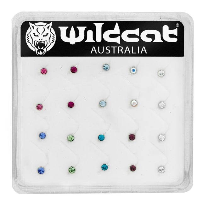 Surgical Steel GNS Cone Set Jewelled Nose Stud Unit