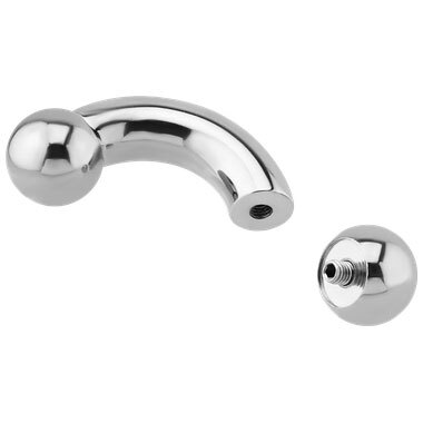 Steel Basicline Internally Threaded Bananabell