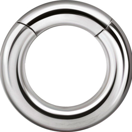 Heavy Gauge Surgical Steel Hinged Segment Ring
