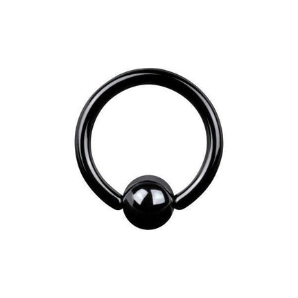 Titanium Blackline Ball Closure Rings