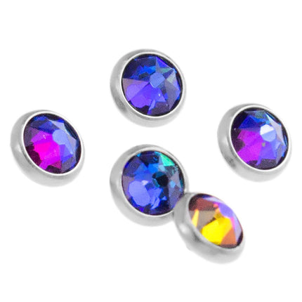 Titanium Meridian Blue Disc