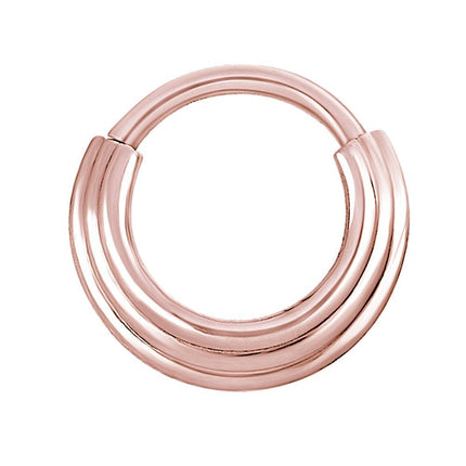 Stacked Rings Hinged Clicker Various Colours and Sizes