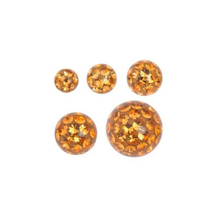 Steel Basicline Sealed Multi Jewelled Threaded Ball