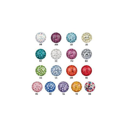 Steel Basicline Sealed Multi Jewelled Threaded Ball