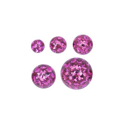 Steel Basicline Sealed Multi Jewelled Threaded Ball