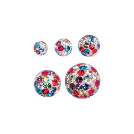 Steel Basicline Sealed Multi Jewelled Threaded Ball