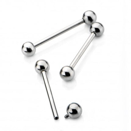 Invictus Titanium Internally Threaded Barbell