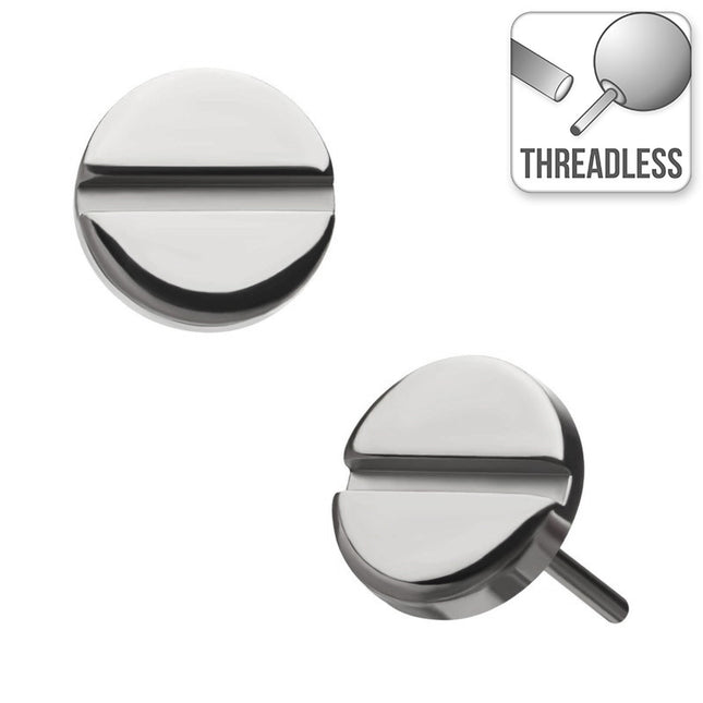 Invictus Threadless Titanium Screw Attachment Screw