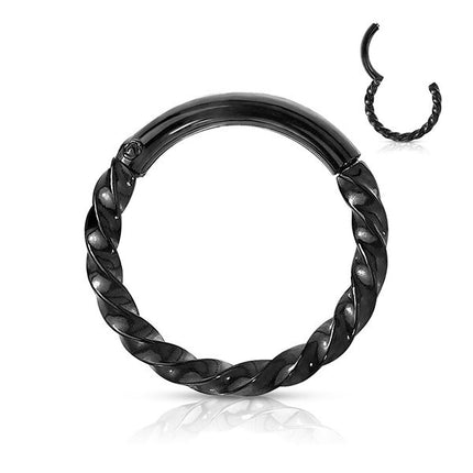 Steel Twisted Hinged Segment Ring