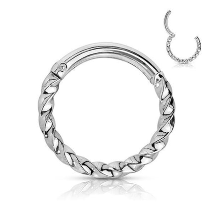 Steel Twisted Hinged Segment Ring