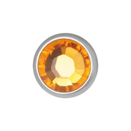 Titanium Highline Jewelled Disc for Internally Threaded Jewellery