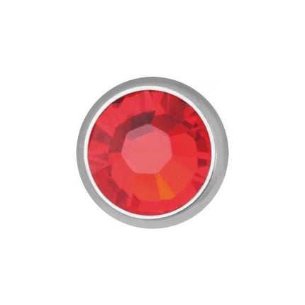 Titanium Highline Jewelled Disc for Internally Threaded Jewellery