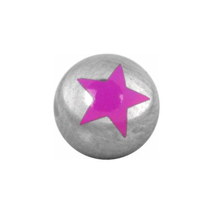 Titanium Highline Star Threaded Ball