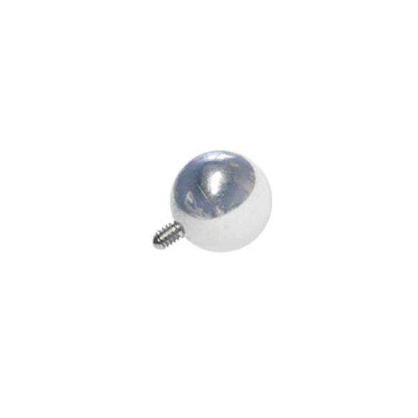 Titanium Highline Internally Threaded Rattle Ball