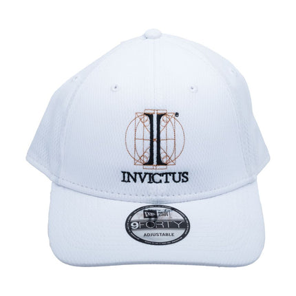 Invictus New Era Dash 9Forty Adjustable White Cap