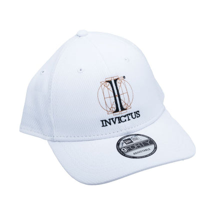 Invictus New Era Dash 9Forty Adjustable White Cap