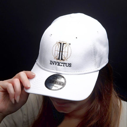 Invictus New Era Dash 9Forty Adjustable White Cap