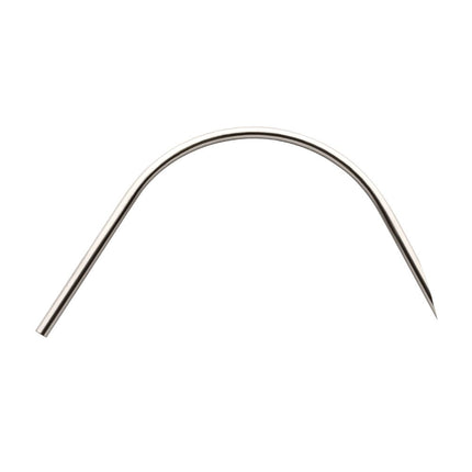 Invictus Tri-Beveled Ultra-Sharp Tips Biomedical-Grade Silicone Coated Piercing Curved Needles (50 needles per box)