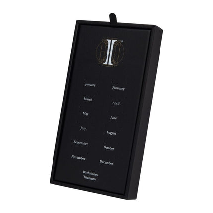 Invictus 24 Hole Black Leatherette Pad for Titanium Birthstone Tops