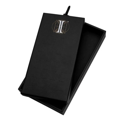 Invictus 28 Hole Black Empty Leatherette Pad for Titanium Hinged Segment Clickers