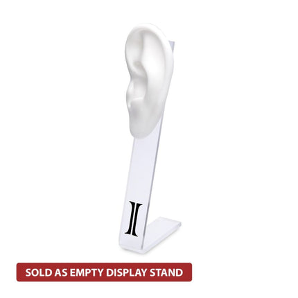Invictus L-Bend Acrylic with Hole for Ear Silicone Display
