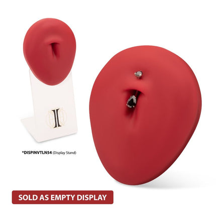 Invictus Red Silicone Navel Display